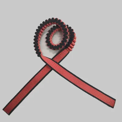 Working at Altitude Safety Belt Tools Slow Okinawa Elastic Buffer Belt Expansion Belt Accessories Black Reflective
