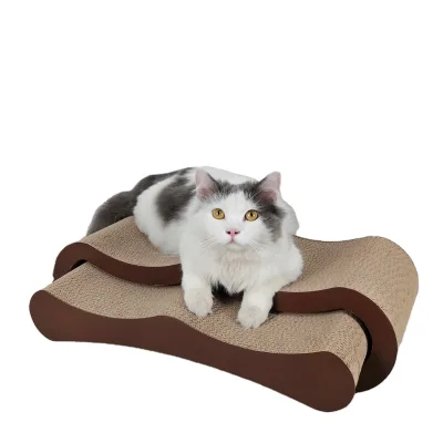 Pet Supplier Interesting Durable Cat Scratcher Toy Pad Cat Trees & Scratcher Modern Cat Scratcher 60CM