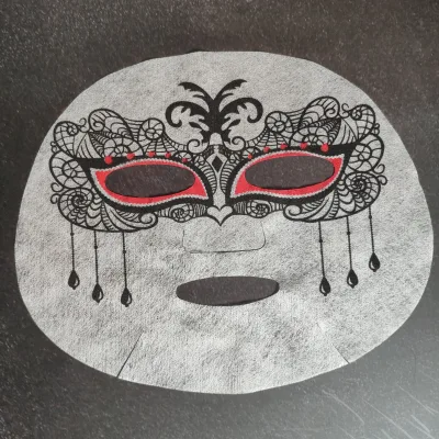 Lyocell Fiber Material Printed Sheet Masks Paper Dry Facial Mask Sheet Printed Sheet Mask for Skincare