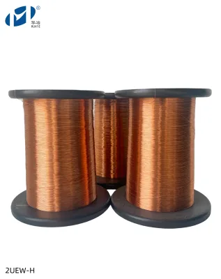 Rectangular Flat Round 0.16mm 0.18mm Insulated Enamelled Copper Aluminum Wire for Motor Generator Transformer Coils