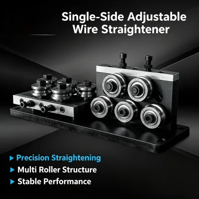 Top Grade Medium Universal Metal Profile Wire Straightener for Factory Production Line Multi-type Metal Material Straightening