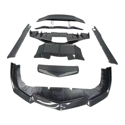 For Lamborghini Aventado LP700 D Style High Quality Real Carbon Fiber Body Kits Front Lip Rear Lip Side Skirt Spoiler