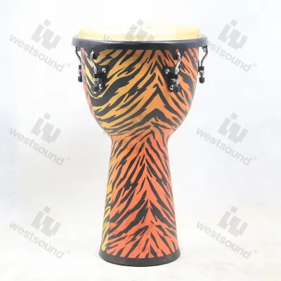 12-Inch Performance Hand Drum for Beginners Adult Percussion Instrument with Style for African Drumming