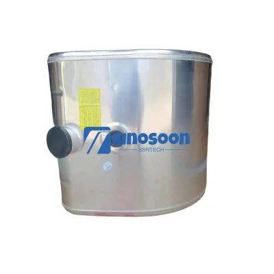 Sinotruck Howo Truck Engine Spare Parts WD615 Fuel Tank 400L WG9725550006 Aluminium Alloy Fuel Tank for Sinotruk