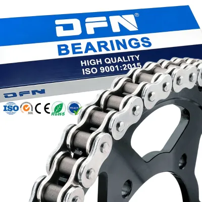 DFN Brand 28B-1 32B-1 40B-1 48B-1 56B-1 64B-1 72B-1 Heavy Duty Simplex Short Pitch Conveyor Chain