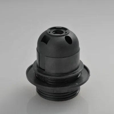 E27 Screw Plastic Lampholder Euro Gauge Card Type Half Tooth Flexible Lighting Accessories with Energy Saving Adapter 600W
