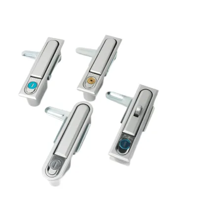 MS490 Flat Panel Cabinet Lock Aluminum Alloy Mechanical Lock for Electrical Switchgear Control Box