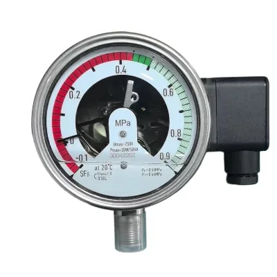High Accuracy SF6 Density Relay Vibration Resistant Oil Filled Excellent Performance-New Product Category Densitometers