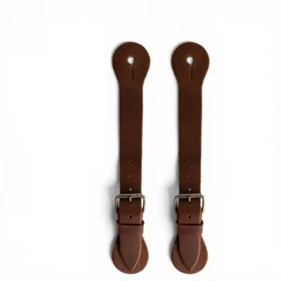Handmade Single Spur Straps for Cowboy Strap on Your Boots with These Sturdy Leather Single Spur Straps