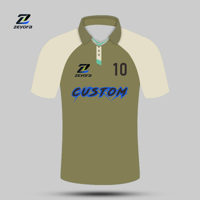 Player Version Soccer Polo Jersey High-Elastic & Breathable Screen Printing, Player Version Soccer Polo Jersey