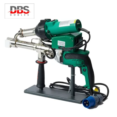 Digital Screen Display Geomembrane Hot Air Plastic Welding Gun Extrusion