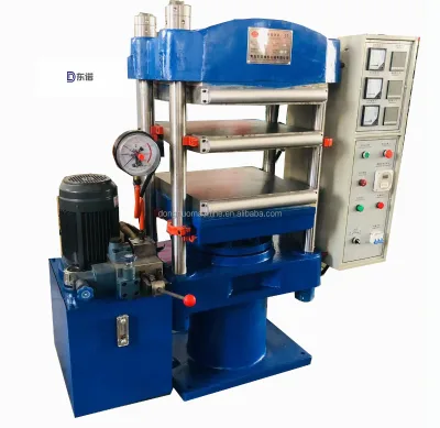 High Quality Mini Vulcanizing Machine Xlb-D-Hydraulic-Plate-Vulcanizer Hydraulic System New Featuring Engine Motor Pump Bearing