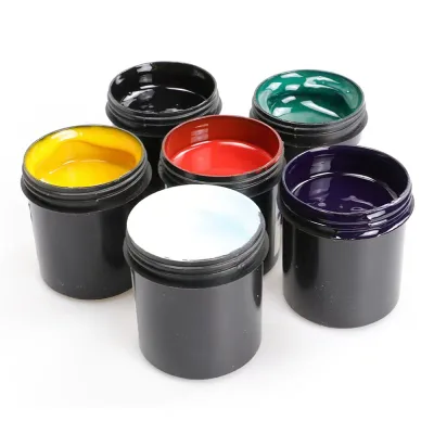Eco-Friendly Bottle Decal Ink Screen Printing Ink UV Screen Printing Ink for Special Effect