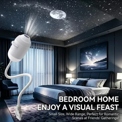 Portable Mini Replaceable Discs Kids Sleep USB Powered Aid Car Roof Star Light Galaxy Star Projector