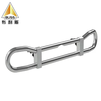 Factory Wholesale Bumper Stand Rear Bumper BS04 Stainless Steel Engine Guard Front Bumper Semi Truck Deer Guard