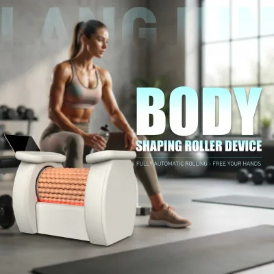 2026 Factory Supply Wooden Body Roller Shaping Machine Lymphatic Drainage Spheres Cellulite Reduction Roller Muscle Massage