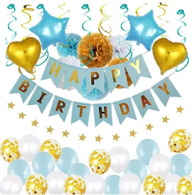 Hot Sales Baby Gender Reveal Party Decoration Supplies Happy Birthday Banner Wedding Banners