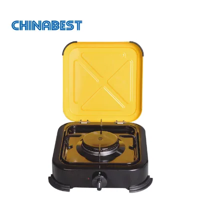 Hot Selling White Powder Coated Outdoor Gas Camping Stove