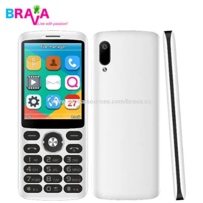 ECO design GSM phone 2.8'' Feature Phone with Slim Body, 1000mAh Battery