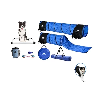 Fun and Easy Outdoor Agility Training Equipment Premium Nylon Dog Obstacle Courses for Pet Training
