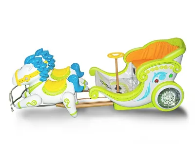 Hotselling Amusement Park Rides Dream Carriage Battery Powered Cars|Electronic Battery Kiddle Ride for Playground for Sale
