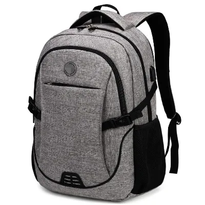Multifunction Men's LED Antitheft Laptop Back Bag Pack Backpack with Usb Charger