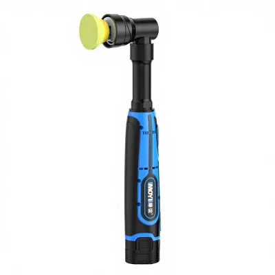 Lithium Battery Handheld Portable Car Polishing Waxing Machine with 1 & 2 Inch Wheels Spot Grinding Grinder Detailing