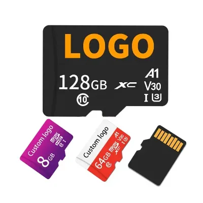 OEM Customised Logo Fast Ship 100% Authentic Wholesale Camera 8GB 16GB 32GB 64GB 128GB 256GB Flash TF Cards 512g