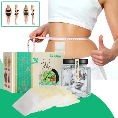 Natural Herb Self-Heating Smokeless Wormwood Sticker Artemisia Mugwort Moxa Pads Moxibustion Patches