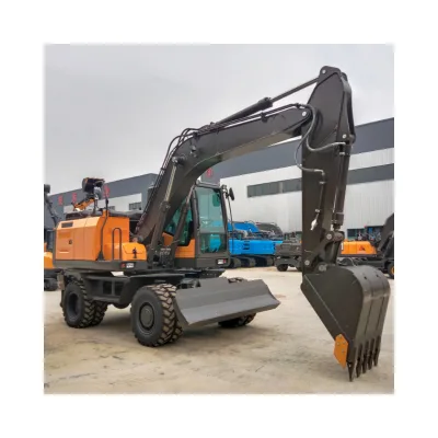 Used 15-ton New Wheeled Excavator Empowered by Cummins Engine's Strong Power