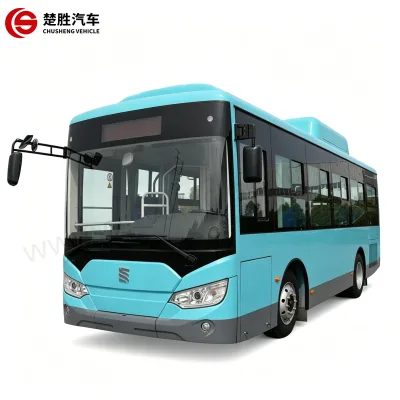 Tenglong 8m Pure Electric City Bus 14-29 Seats 370km Range 175kW Motor Rear-engine Rear-drive Urban Transit Coach