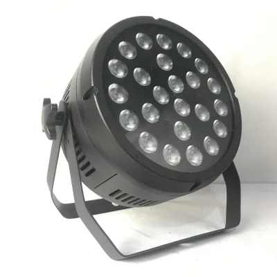 24x15W Led Slim Par Light Rgbw Aluminum Alloy Par Lights Mixing Color Stage Light for Wedding