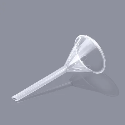 Mini Perfume Funnel Clear PP Cosmetics Tool  Plastic Funnel for Chemical and Liquid Use