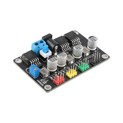 Stable Voltage DC Power Converter Module LM2596 DC3.3V/5V DC Adjustable YR-2596 for Intelligent Vehicle Experiment