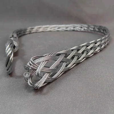 Sturdy Cable Pulling Socks Steel Wire Mesh Cable Traction for Optical Cable Construction