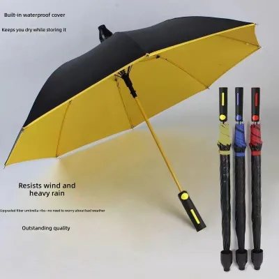 Wholesale 27-inch Waterproof Business Golf Umbrella Automatic Long-handle Mens Extra-large Reinforced All-weather UPF 40+