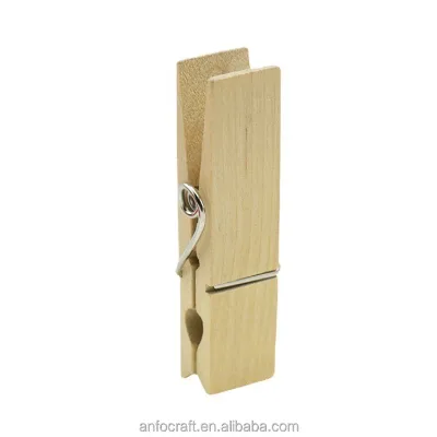 Heavy Duty Bamboo Clothespins Clothes Pins for Craft Wooden Colour Clips  Rust Resistant Clothes Pins for Hanging Clothes