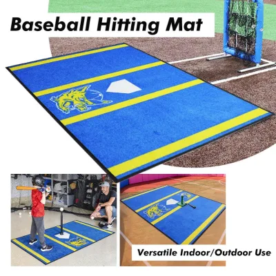Custom Softball Hitting Practice Baseball Softball Batting Pitching Green Mat Baseball Hitting Mat Baseball Mat Throw
