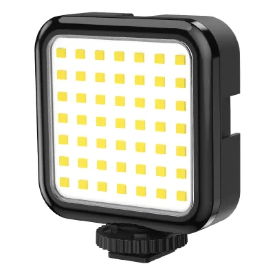 Sample Free Mini DSLR Night Photographic Fill Lighting 1/4 Mounting High Power Panel 49 LED Video Light for Smartphone Camera