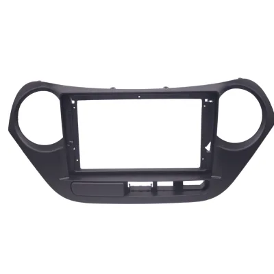9" 2 Din Android Head Unit Car Radio Frame Kit for Hyundai Grand I10 2013-2016 Auto Stereo Dash Panel Facia Trim Bezel Faceplate