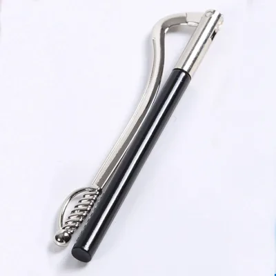 Black Spring Money Clip Cash Clips Leather Wallet Spring Money Clip Wholesale 75mm