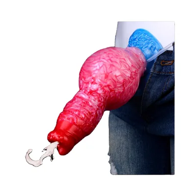 Realistic Dog Knot Dildo Anal Dildo with Jet Inflation Function Real Skin Feel