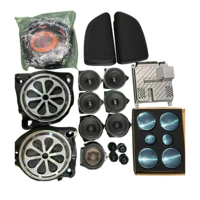 High-quality Berliner Sound Audio Speakers Are Used for Upgrading the Speakers of the Mercedes-Benz E-Class W213