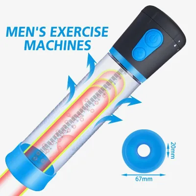 Electric Male Cock Pump Device Automated Vacuum Stretching Toy for Penis Size Increase Other Male Sex Toys