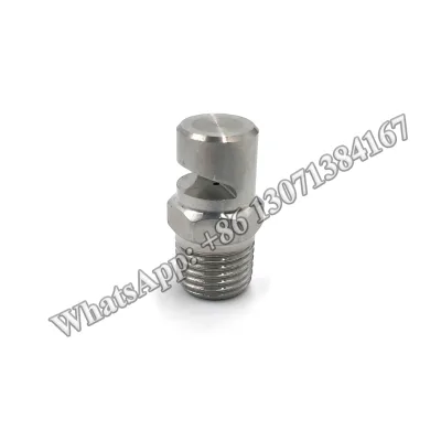 Factory Outlet K-type Wide Flat Fan Nozzle, Stainless Steel Water Curtain Nozzle