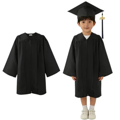 Kindergarten Graduation Cap Gown Stole School Uniforms Package with 2026 Tassel