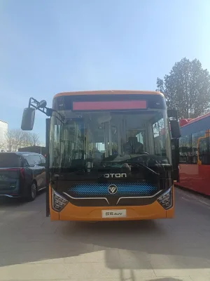 Hot Sale High Quality China Factory Foton AUV Electric City Bus Low Floor Pure Electric Public Transit Bus for Sale
