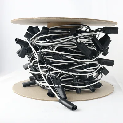 Aftermarket Parts Double Female Bullet Plug Wire Harness with Customized Spacing