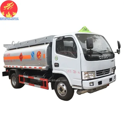 DongFeng XBW 5000 Liters Carbon Steel Oil Tanker Transport Truck for Sale