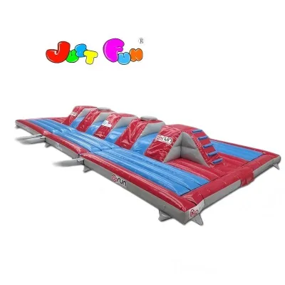 Inflatable 3 Part Pyramid Twister Challenge for Commercial Use
